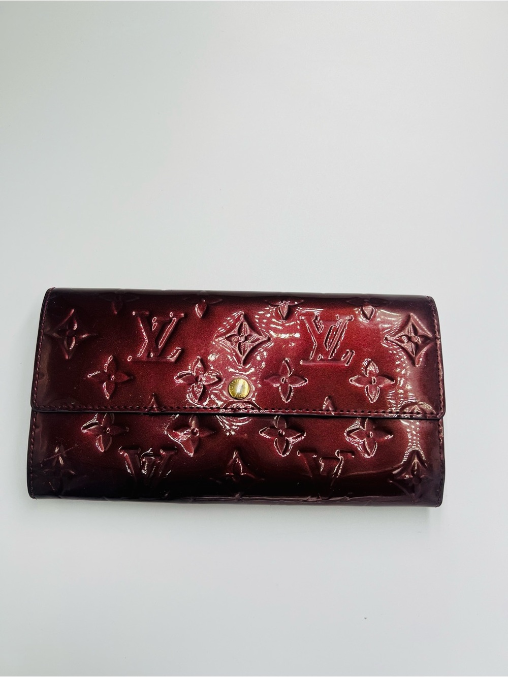 Louis Vuitton Monogram Vernis Sarah Wallet